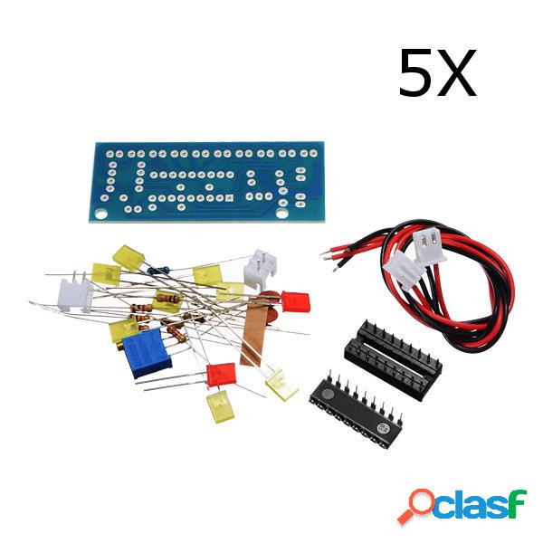 Kit fai da te 5Pcs LM3915 livello audio elettronico Suite