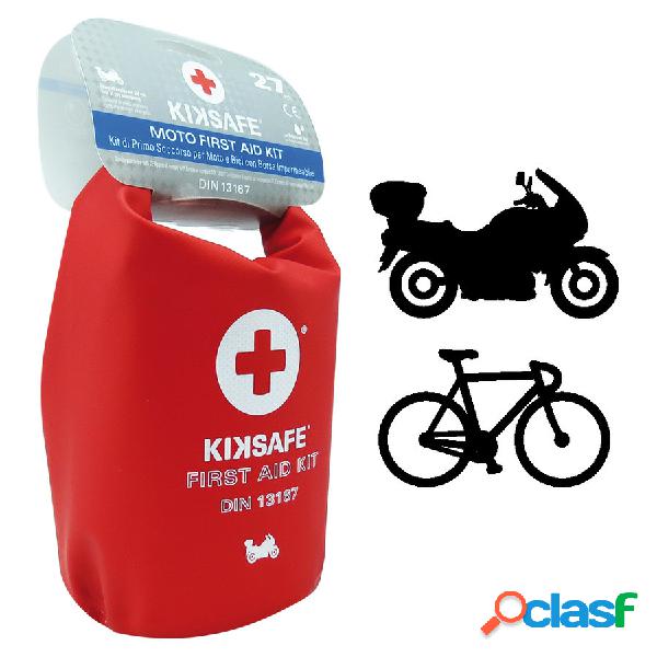 Kit primo soccorso Per moto e bici DIN 13167 - KIKSAFE