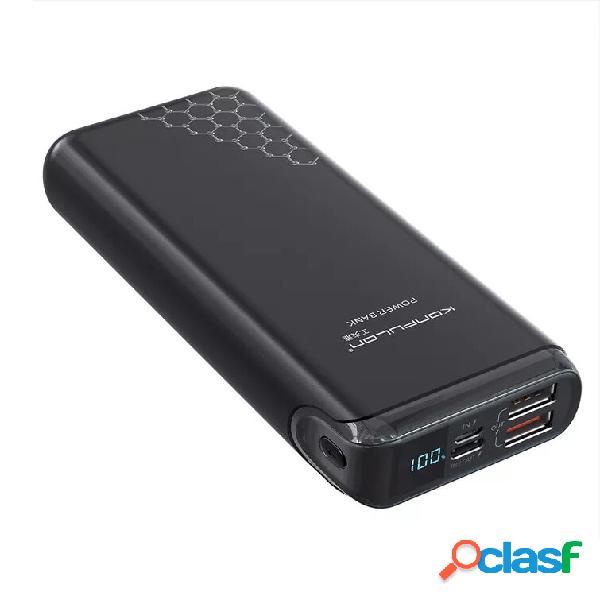 Konfulon A7Q 20000mAh Power Bank esterno Batteria