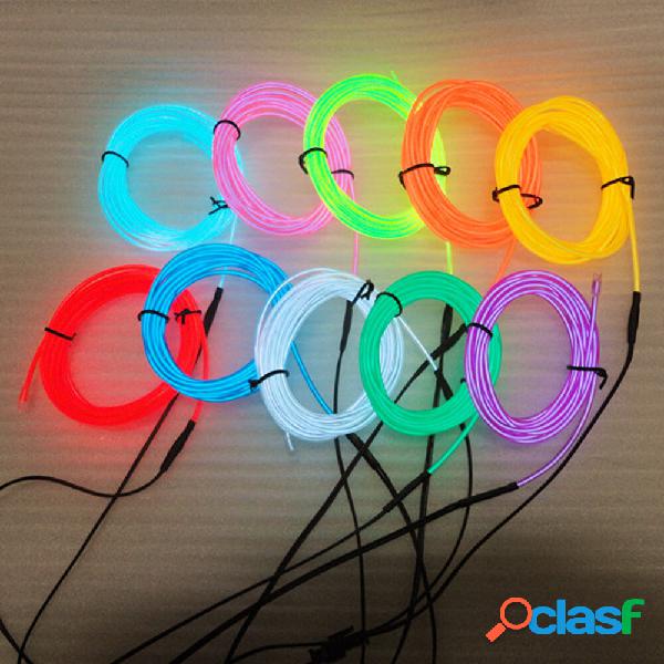 LED Strip Garland EL Wire 1M Illuminazione interna per auto