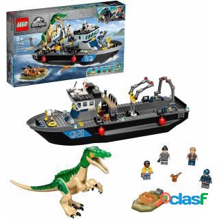 LEGO 76942 Fuga sulla barca del dinosauro Baryonyx