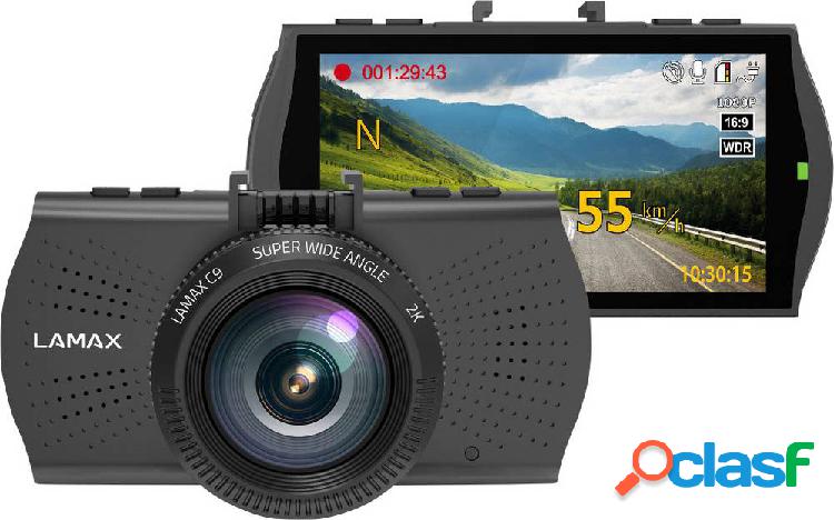 Lamax C9 Dashcam con GPS Max. angolo di visuale