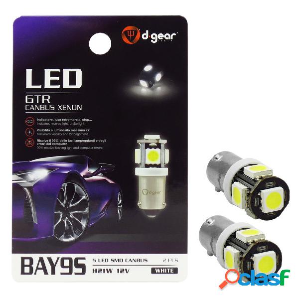 Lampadina BAY9S a led GTR- BAY9S Canbus - D-GEAR