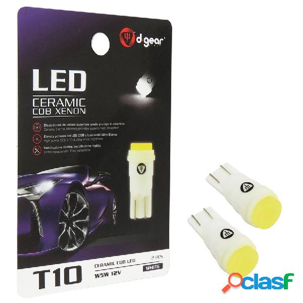 Lampadina T10 a led T10 Ceramic Cob Led - D-GEAR