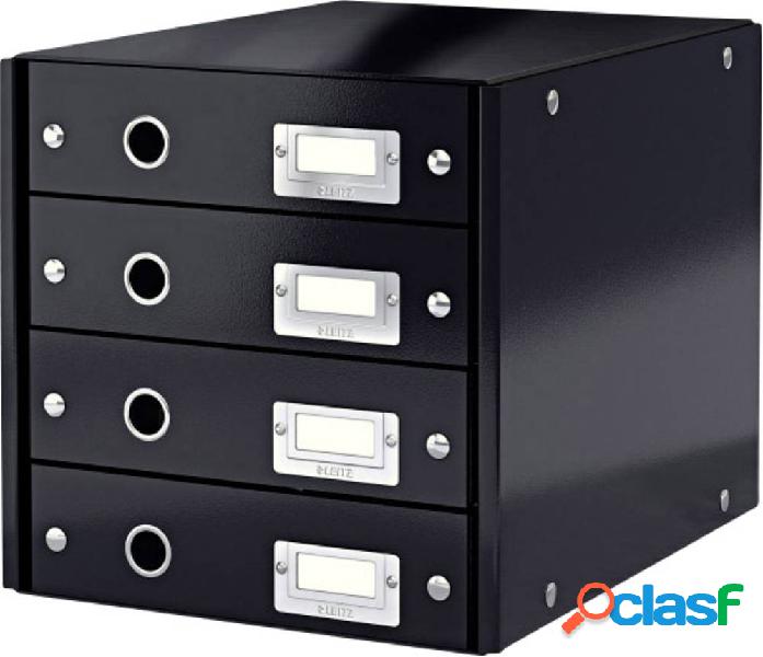 Leitz Click & Store 6049-00-95 Cassettiera Nero DIN A4