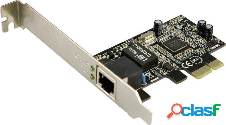 LogiLink PC0029A Scheda di rete 1 GBit/s PCI Express, LAN