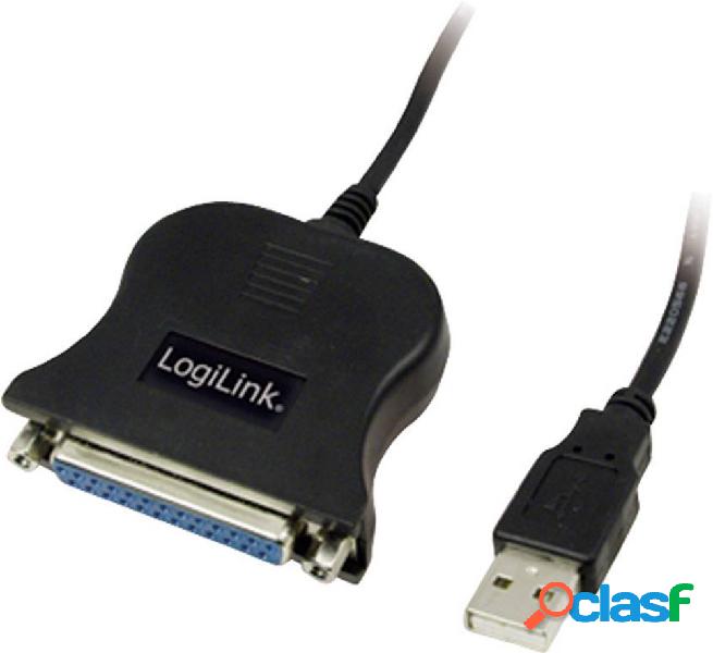 LogiLink USB 1.1 Cavo [1x Spina A USB 1.1 - 1x Presa SUB-D a