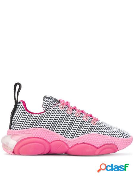 MOSCHINO SNEAKERS DONNA MA15553G2B11010C POLIESTERE ROSA