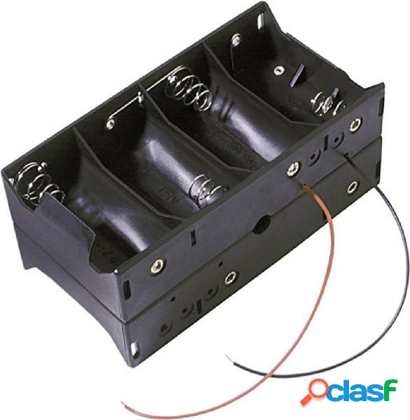 MPD BH48DW Portabatteria 8x Torcia (D) Cavo (L x L x A) 138