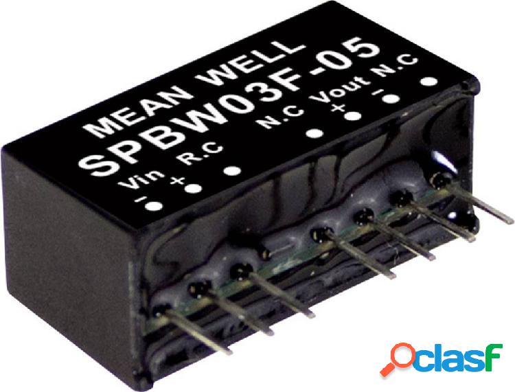 Mean Well SPBW03F-15 Modulo convertitore DC / DC 200 mA 3 W
