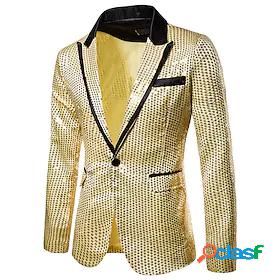 Mens Blazer Fall Winter Party Street Regular Coat Thermal