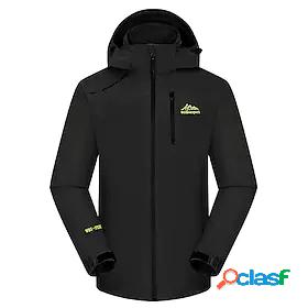 Mens Hiking Softshell Jacket Waterproof Hiking Jacket Hiking