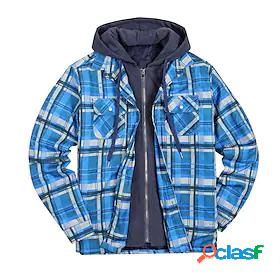 Mens Jacket Fall Winter Street Daily Going out Regular Coat