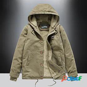 Mens Jacket Winter Street Daily Going out Regular Coat Warm