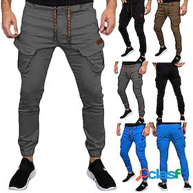 Mens Running Pants Cargo Pants Track Pants Sports Outdoor