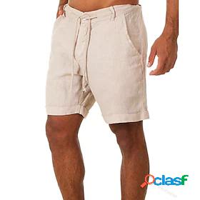 Mens Stylish Shorts Classic Pocket Patchwork Bootcut Shorts