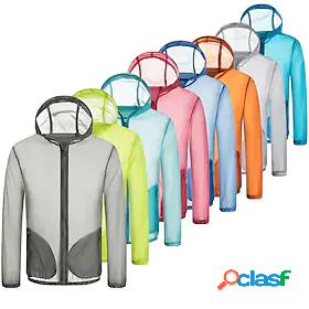 Mens Womens Hoodie Jacket Hiking Skin Jacket Hiking