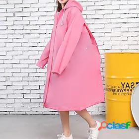 Mens Womens Rain Poncho Waterproof Hiking 3-in-1 Jacket Rain