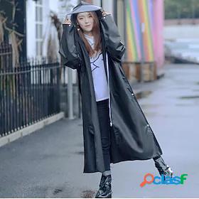 Mens Womens Rain Poncho Waterproof Hiking Jacket Rain Jacket