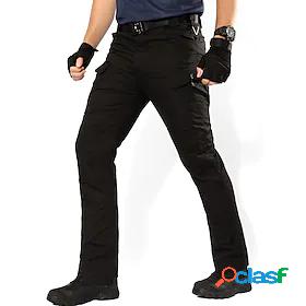 Mens Work Pants Hiking Cargo Pants 8 Pockets Tactical Pants