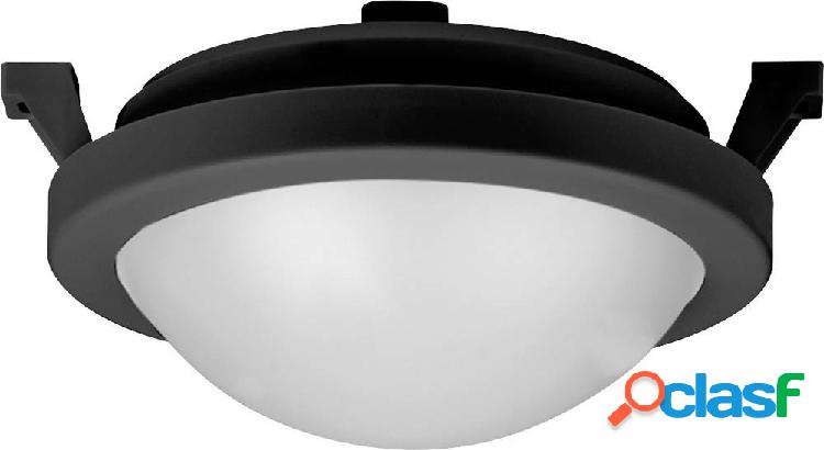 Mlight 81-4185 Plafoniera LED Nero 12 W Bianco neutro ERP: E