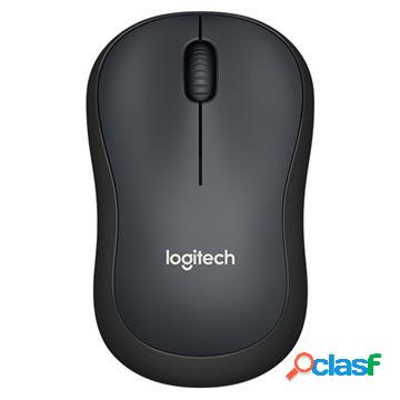 Mouse Wireless Silenzioso Logitech M220 - Nero