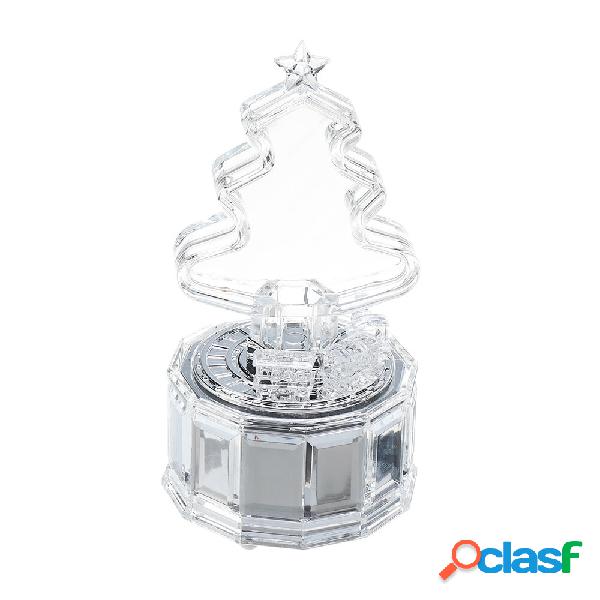 Musica dellalbero di Natale Scatola con luci Musica con