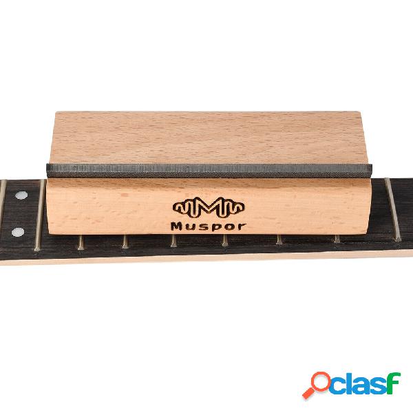 Muspor 2 in 1 Chitarra Fret Silk Maple Bevel File 35 ° e 90