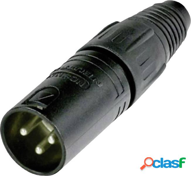 Neutrik NC3MX-BAG Connettore XLR Spina dritta Poli: 3 Nero 1