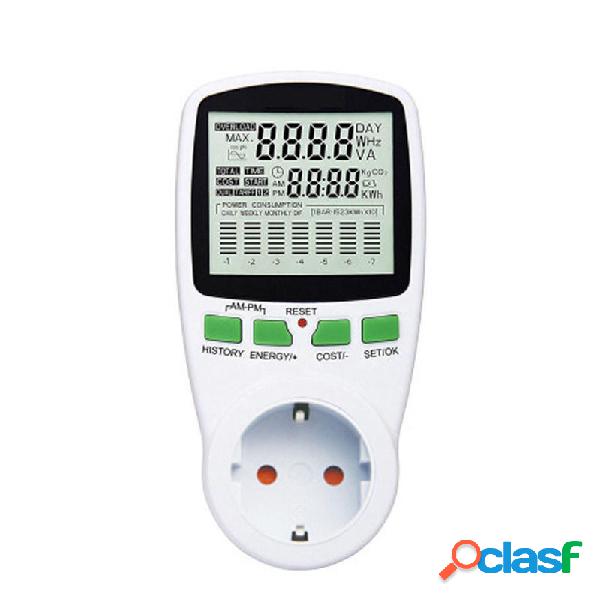 PM001 Misuratori di potenza CA 220V 50Hz Wattmetro digitale