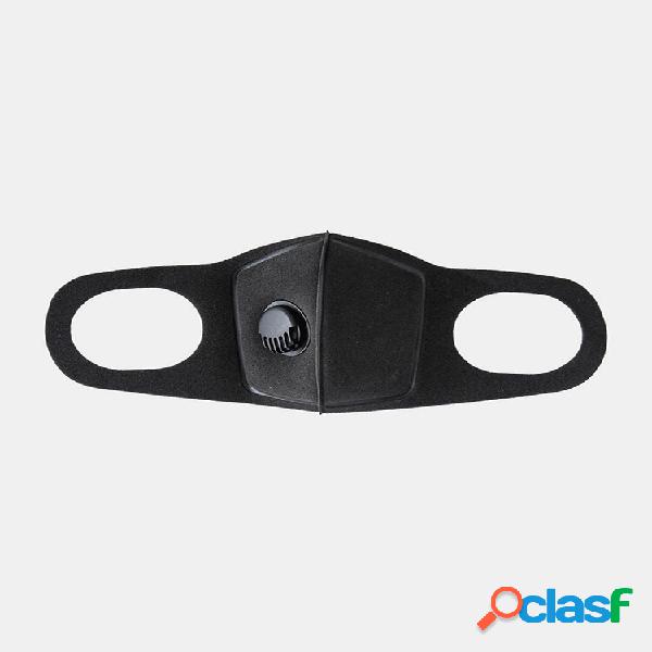 PM2.5 Sponge Face Maschera Valvola di respirazione Haze