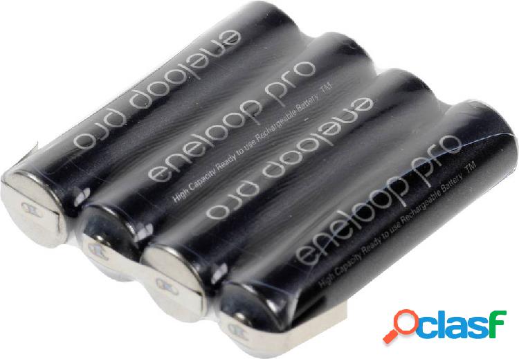 Pacco batteria 4x Ministilo (AAA) Panasonic eneloop Pro