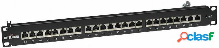 Patchpanel di rete 24 Porte CAT 6 Intellinet 720038 1 U