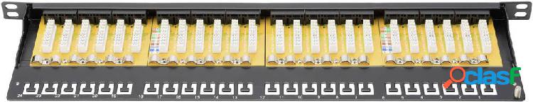 Patchpanel di rete Digitus 24 Porte DN-91624U-SL-SH CAT 6