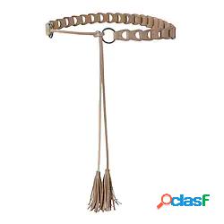 Per donna Cintura Web Cintura a corsetto Poliestere Fibbia