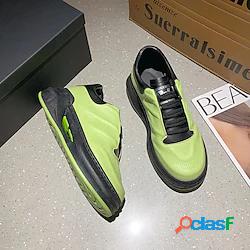 Per donna Scarpe da ginnastica Taglie forti Lacci Piatto