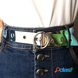 Per donna Unisex Cintura con fibbia in PU Plastica Fibbia