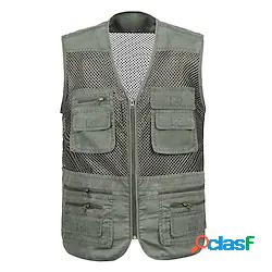 Per uomo Gilet da pesca Gilet / gilet da escursionismo Senza