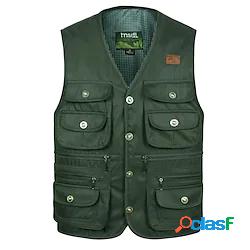 Per uomo Gilet / gilet da escursionismo Gilet da pesca Senza