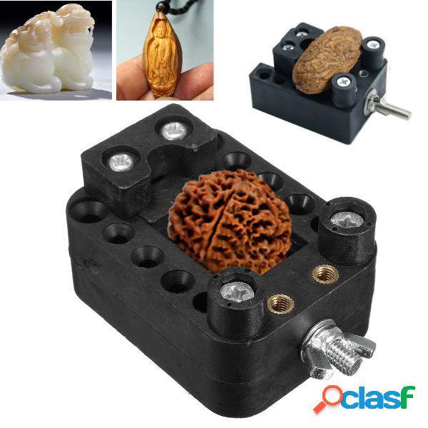 Pinza fissa per dadi da banco con morsetto da intaglio mini