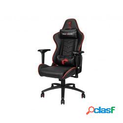 Poltrona gaming msi chair mag ch120x in ecopelle cuscino