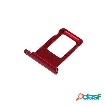 Porta Scheda SIM per iPhone XR - Rosso