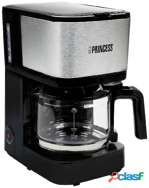 Princess 246030 Macchina per il caffè Nero, Argento