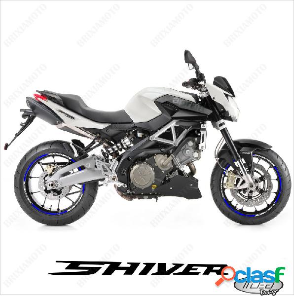 Profili adesivi sport cerchio ruota stickers aprilia shiver