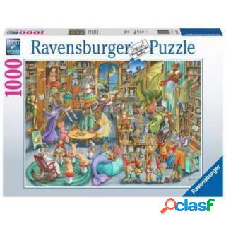 Ravensburger Midnight in the Library, 1000 pz, Arte, 14