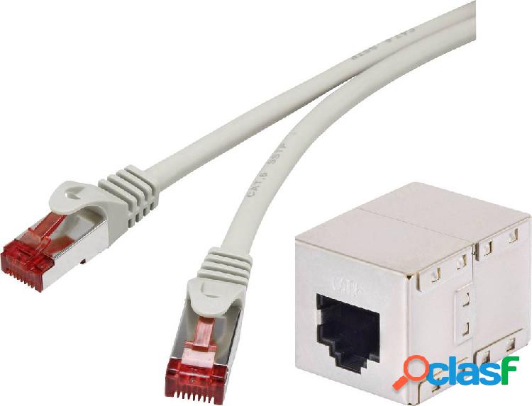 Renkforce RF-3829278 RJ45 Cavo di rete, cavo patch CAT 6A