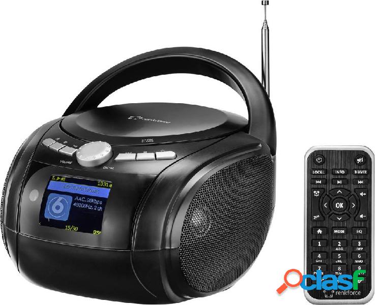 Renkforce RF-IR-300 CD-Radio Internet DAB, DAB+, Internet,