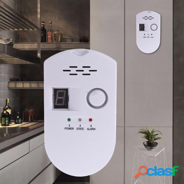 Rilevatore di allarme digitale per fughe di gas combustibili