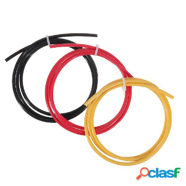 Rosso / Nero / Giallo PTFE Tubo di alimentazione Tubo guida