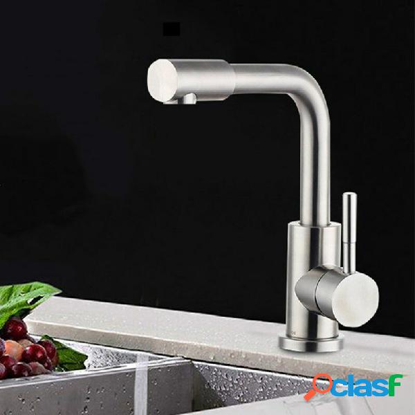 Rubinetto per lavabo in acciaio inossidabile Rubinetto